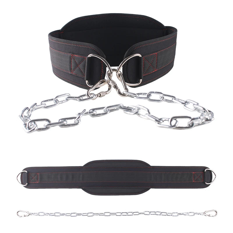 GORILLA GEARZ Black thick body weighted belt